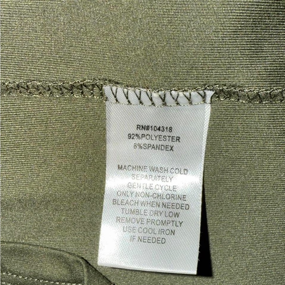 Derek Heart Olive Green Maxi Dress - Picture 2 of 3